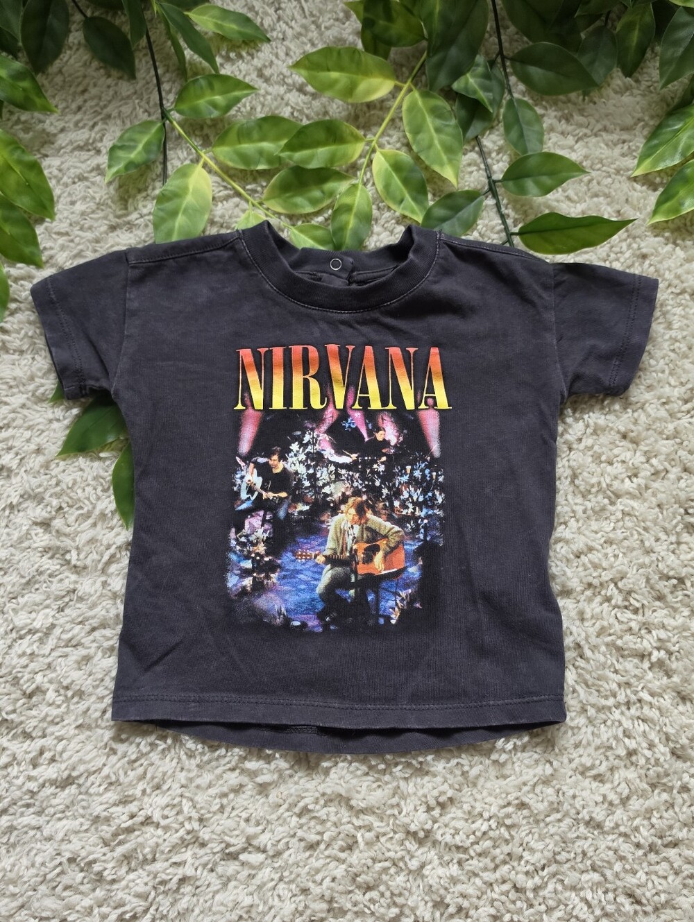 Baby Boy Nirvana Shirt (3-6 Months)